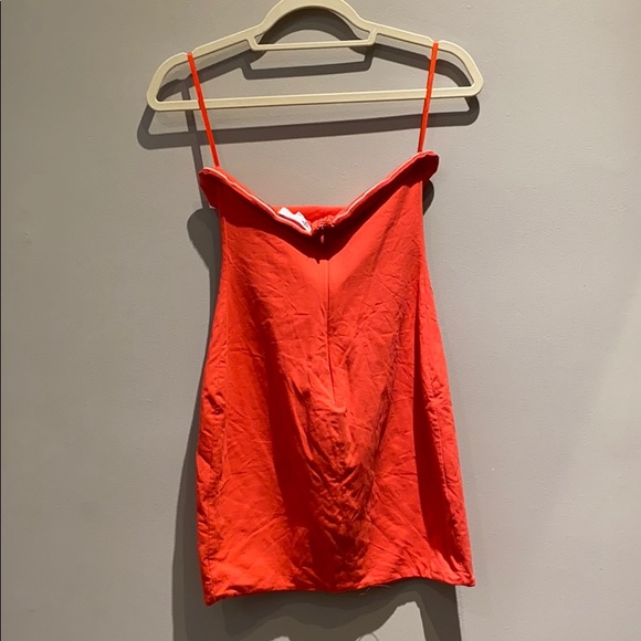 by the way. Red Mini Dress Size S - Picture 2 of 2